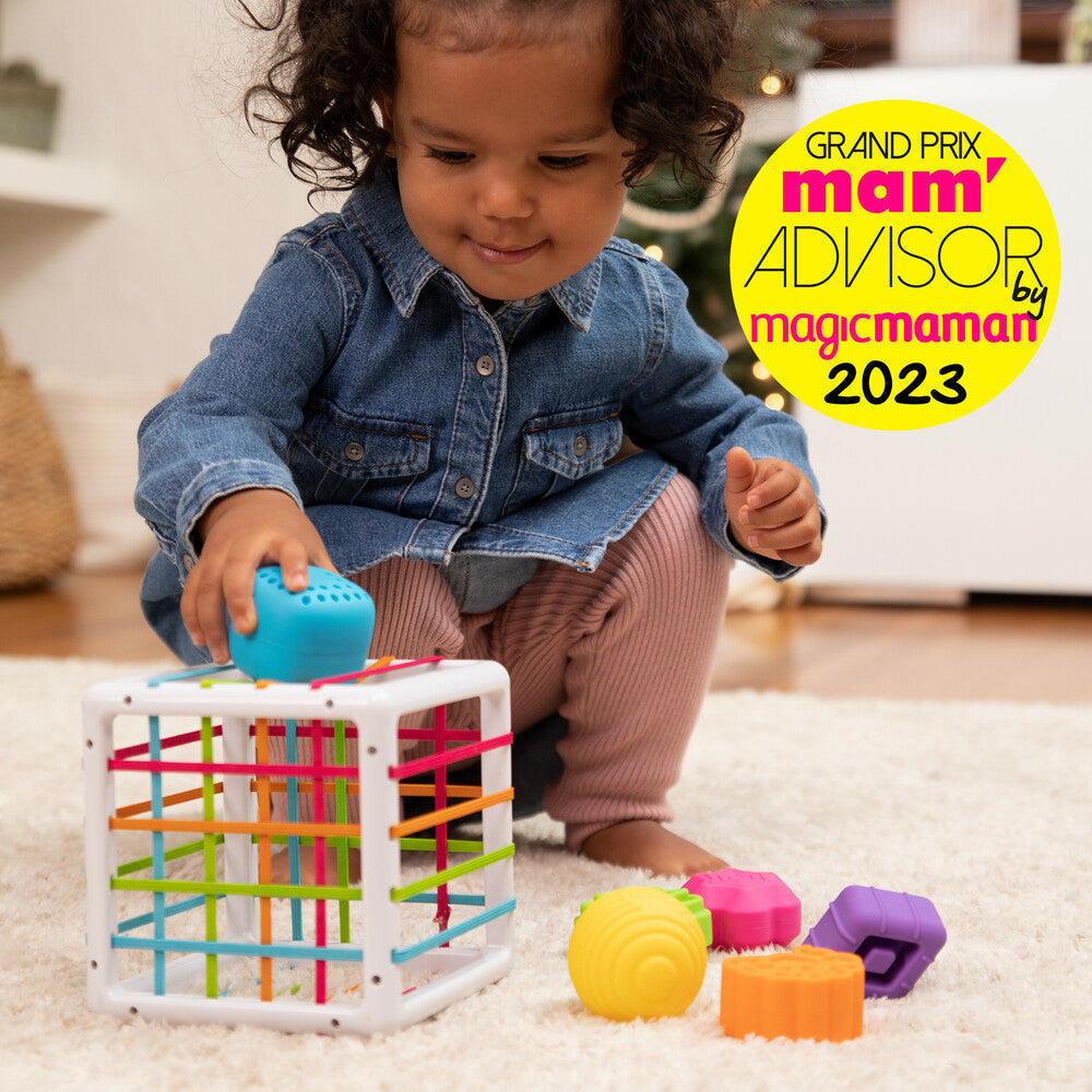 Little Brainies – Inny Bin Sensory Shape Sorting Toy for Babies & Toddlers