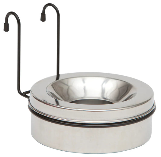 Hanging Dog Bowl Stainless Steel