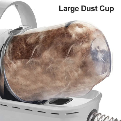 7-in-1 Pet Grooming Vacuum Kit for Dogs and Cats – Hair Trimmer, Clipper & Cleaning Tools Set