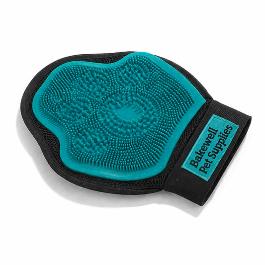 Pet Grooming Glove Silicone Deshedding Brush