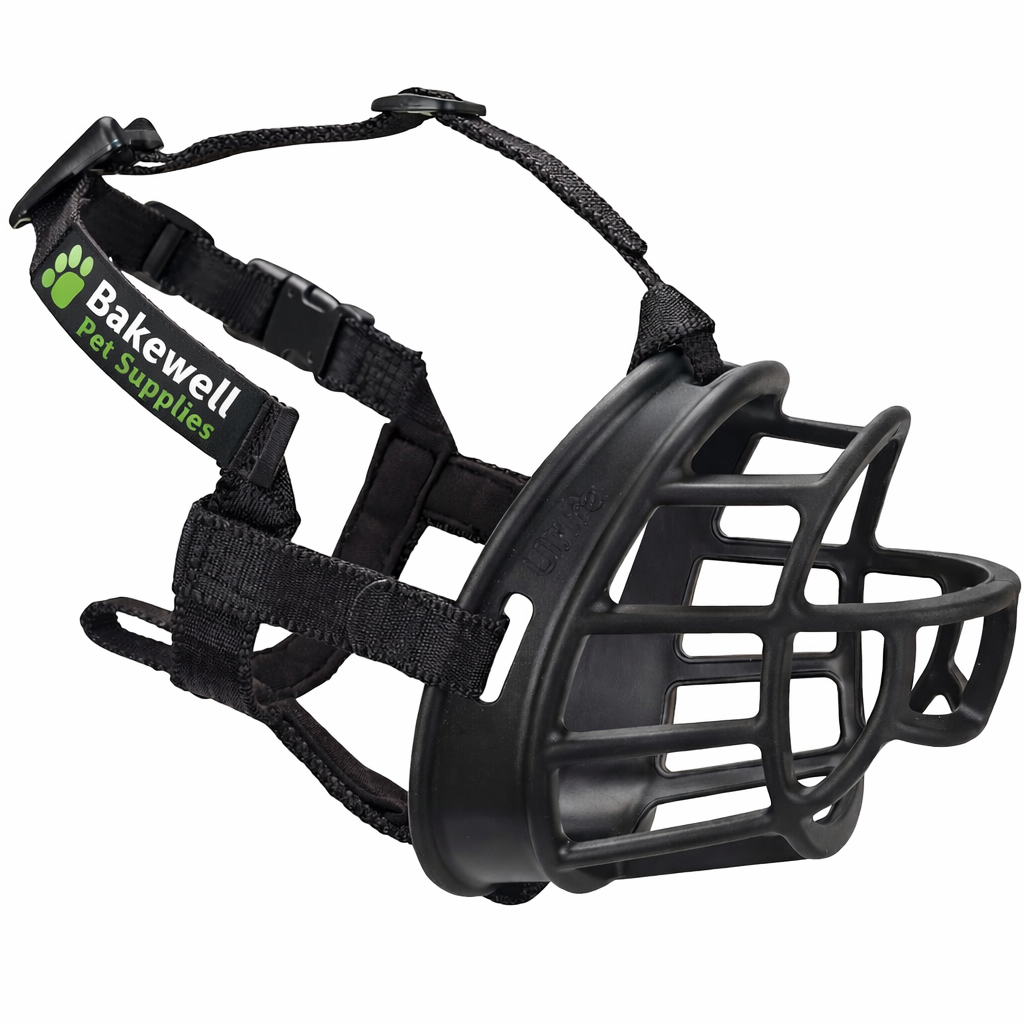Dog Muzzle Adjustable Breathable Basket
