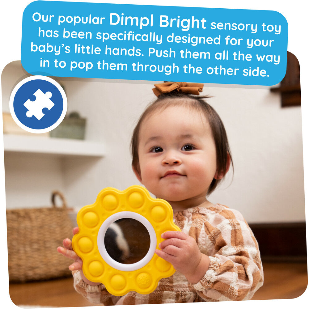 Little Brainies – Dimpl Bright Sensory Pop Toy for Babies & Toddlers