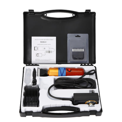 Professional Electric Pet Hair Clipper for Dogs, Cats and Sheep – Low Noise Grooming Tool with Variable Speed