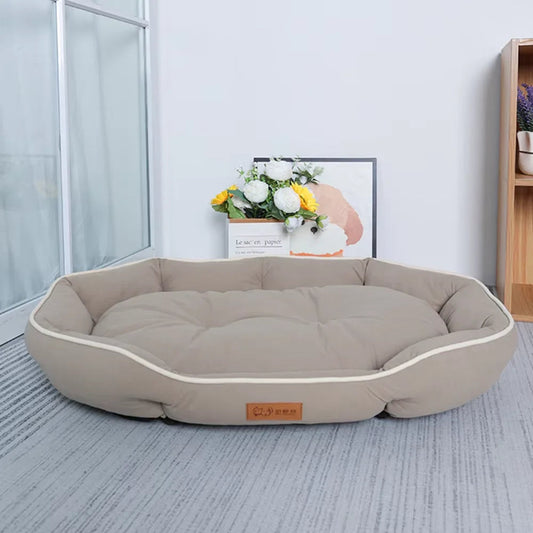 Large Pet Sofa Bed for Dogs and Cats – Soft Winter Sleeping Cushion for Indoor Use