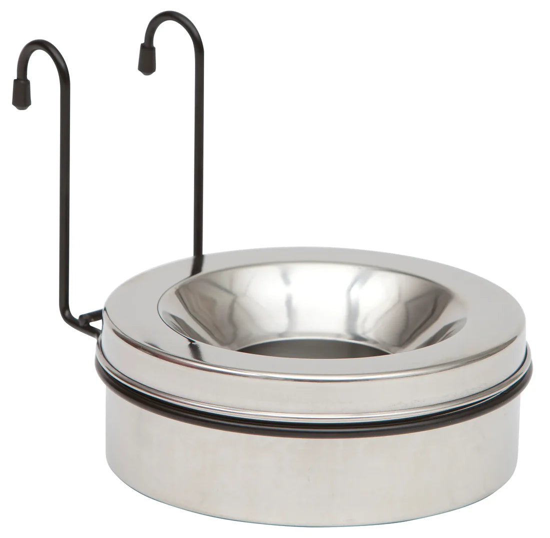 Hanging Dog Bowl Stainless Steel